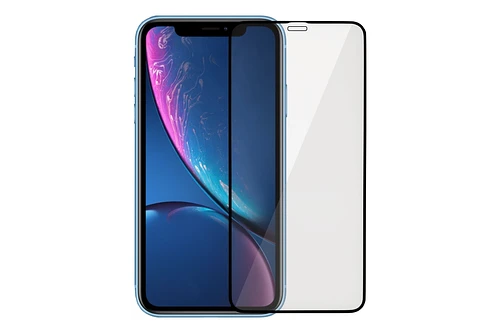 2 Piezas Mica Cristal Templado Transparente 9d Completa Para Iphone XR/ 11 Vikingotek