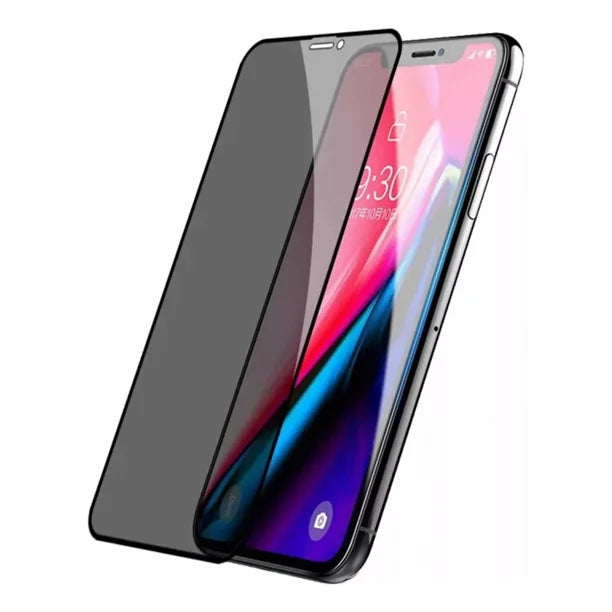 2 Piezas Mica Cristal Templado 9d Completa De Privacidad Para iPhone 12 Pro Max Vikingotek
