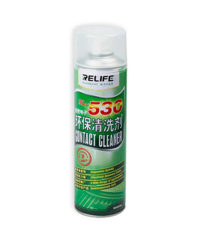 Liquido Spray Limpieza Relife Electronicos Pc Movil 550ml Vikingotek