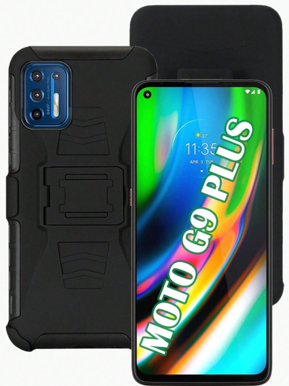 Funda De Uso Rudo compatible con : Motorola G9 Plus Vikingotek