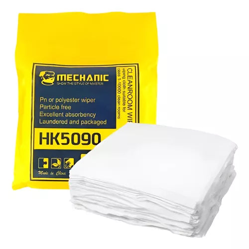 Microfibra Antiestática Para Limpiar Telefono Tableta Etc. HK-5090 100 pz 10x10cm Vikingotek
