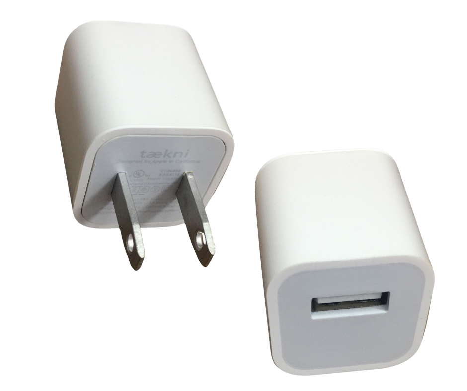 Cargador de Pared Adaptador Entrada USB 1A 5V Vikingotek
