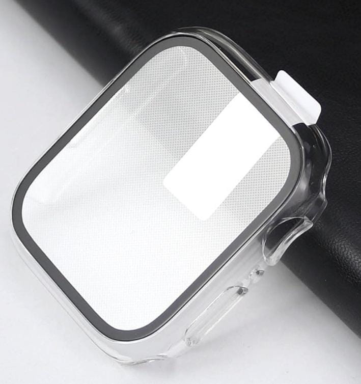 Case Con Cristal Templado 360° Compatible con Apple Watch, 46mm Vikingotek