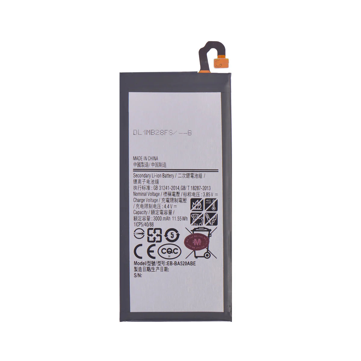 Bateria compatible con : Samsung A5 2017 A520 EB-BJ510ABE Vikingotek