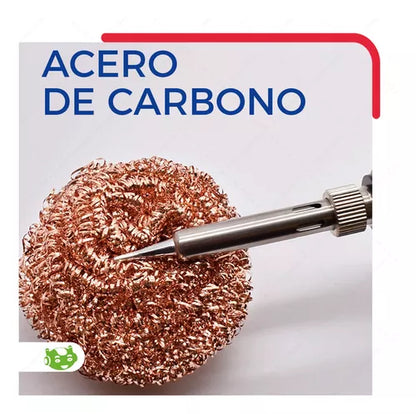 Reemplazo De Fibra Limpiadora De Cautín Fibra Para Limpiar Cautín En Seco Vikingotek