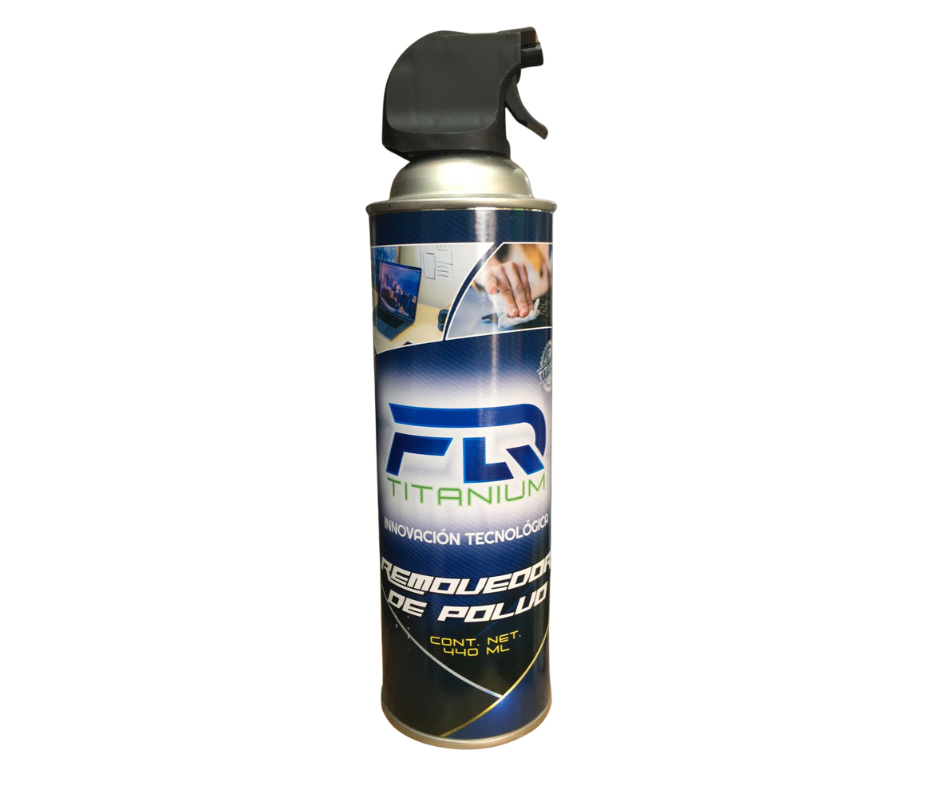 Aire Comprimido Removedor de Polvo 440ml Titanium Vikingotek