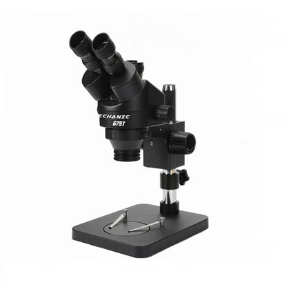 Microscopio Electrónica Mechanic Trinocular G75t-b1 Con Led Vikingotek