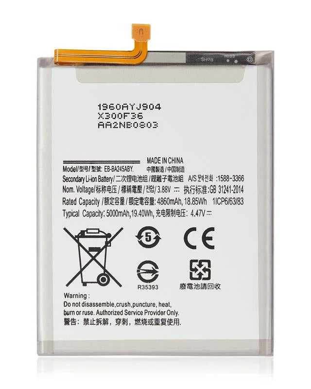 Bateria  compatible con : Samsung A24 4G / EB-BA245ABY  (SM-A245)  Vikingotek